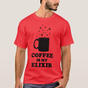 Camiseta El Café Es Mi Elixir