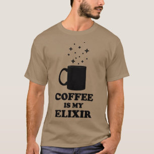 Camiseta El Café Es Mi Elixir