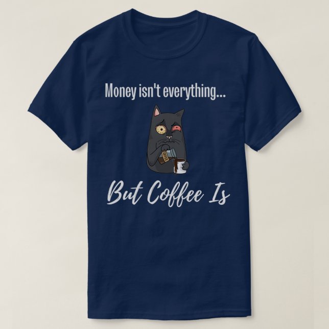 Camiseta El Café Es Todo Gracioso Café Regalo Bari (Diseño del anverso)