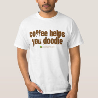 Camiseta El café le ayuda Doodie