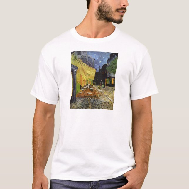 Camiseta El café nocturno de Van Gogh (Anverso)