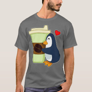 Camiseta El café pingüino para irse
