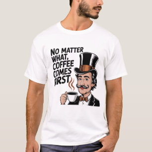 Camiseta El Café Primero, Todo Lo Demás Después
