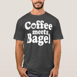 Camiseta El café se encuentra con Bagel
