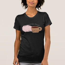 Camiseta ¡El café y el cerebro son el dúo dinámico!
