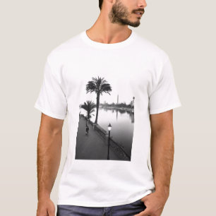 Camiseta El Cairo Egipto, a lo largo del río Nilo