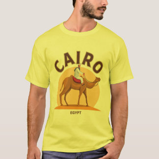 Camiseta El Cairo Egipto Pirámides Camiseta, Tee gráfico es