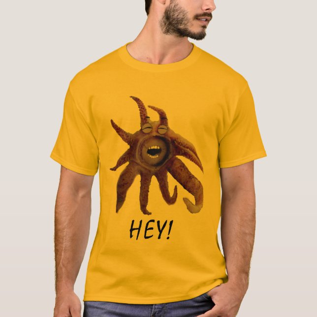 Camiseta ¡El calamar dice ey! (Anverso)