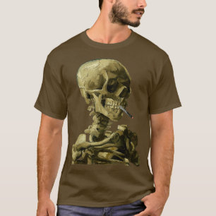Camiseta El Calavero Vincent Van Gogh Con El Esqueleto Del 