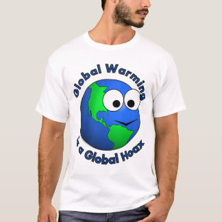 Camiseta El calentamiento del planeta es broma global