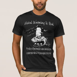 CAMISETA EL CALENTAMIENTO DEL PLANETA ES EL PINGÜINO DE LO