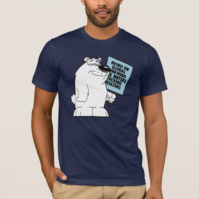 Camiseta El calentamiento del planeta no existe (Anverso)