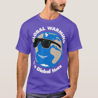 Camiseta El calentamiento global es un engaño global