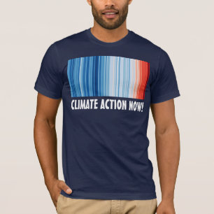Camiseta ¡El calentamiento global golpea la acción climá
