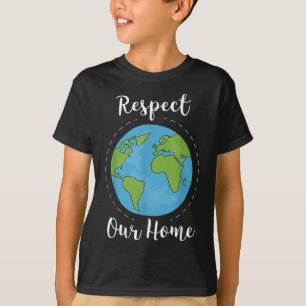 Camiseta El calentamiento global, la protección del medio a