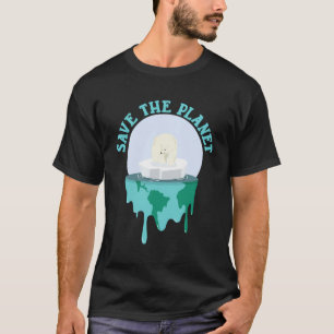 Camiseta El calentamiento global salva el cambio climático