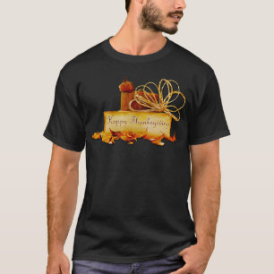 Camiseta El cálido ambiente festivo de Acción de Gracias de
