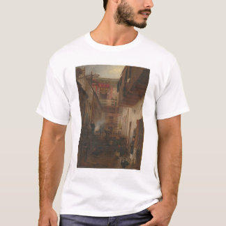 Camiseta El callejón de Chinatown, canta el lavado de Yuen
