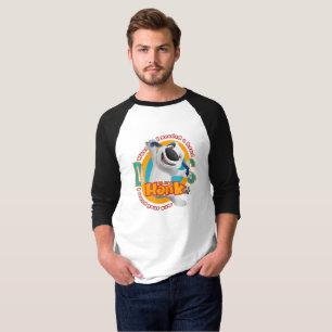 Camiseta El calor de la pata Hombres 3/4 Sleeve Raglan