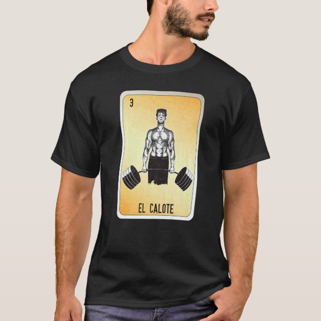 Camiseta El Calote Mexican Slang Lottery Bingo Cards   (Anverso)