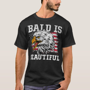 Camiseta El Calvo Es El Aguila Hermoso Patriótico Estadouni