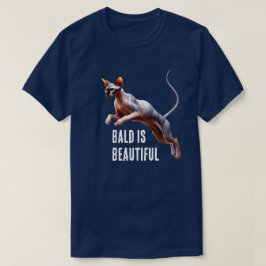 Camiseta El calvo para gatos Sfinx es hermoso