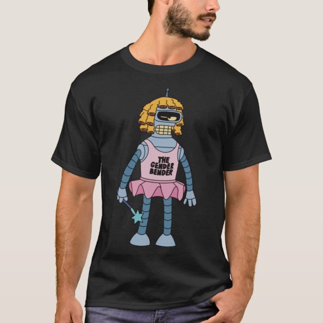 Camiseta El cambiador de género divertido (Anverso)