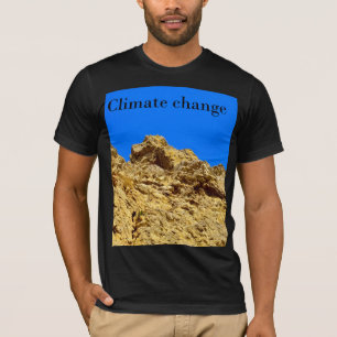 Camiseta El cambio climático cuida el medio ambiente