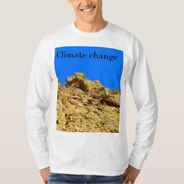Camiseta El cambio climático cuida el medio ambiente