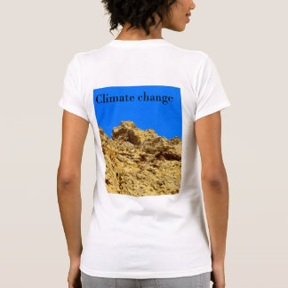 Camiseta El cambio climático cuida el medio ambiente