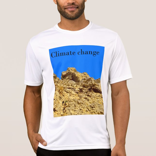 Camiseta El cambio climático cuida el medio ambiente (Anverso)
