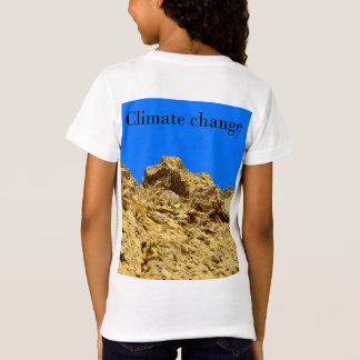 Camiseta El cambio climático cuida el medio ambiente