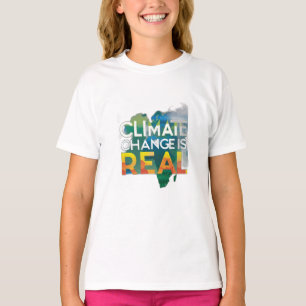 Camiseta El cambio climático es real