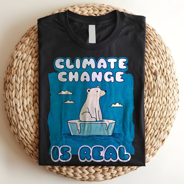 Camiseta El cambio climático es un verdadero osito polar am (Subido por el creador)