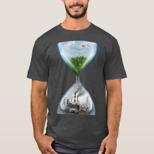 Camiseta El cambio climático y el calentamiento global ambi