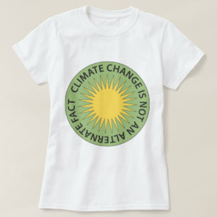 Camiseta El cambio de clima no es un hecho alterno