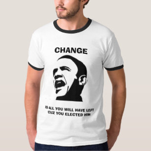 CAMISETA EL CAMBIO ES TODO LO QUE USTED HABRÁ DEJADO I…