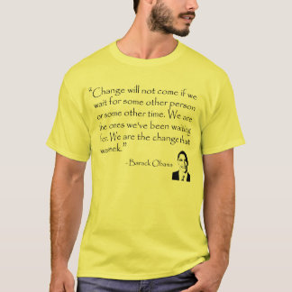 Camiseta El cambio vendrá - Obama, Barack