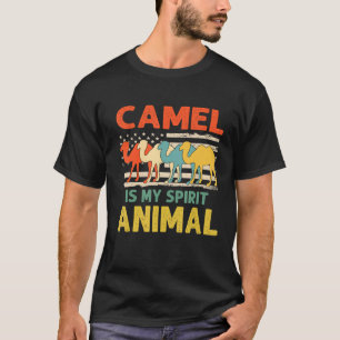 Camiseta El Camello Es Mi Espíritu Animal Usa Patriótico Am