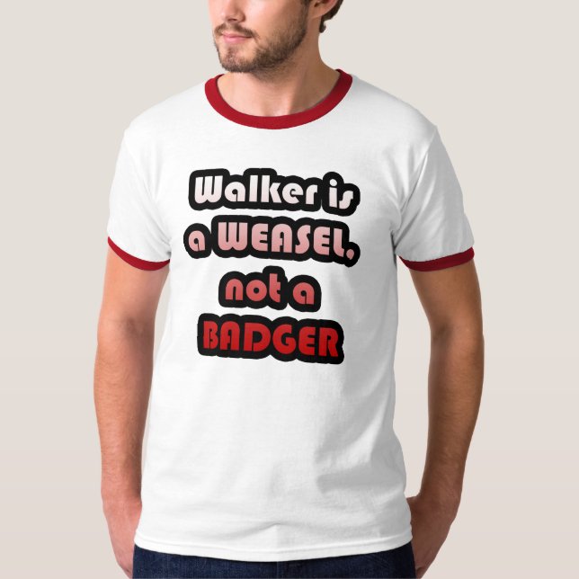 Camiseta El caminante es una COMADREJA (Anverso)