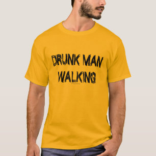 CAMISETA EL CAMINAR BORRACHO DEL HOMBRE