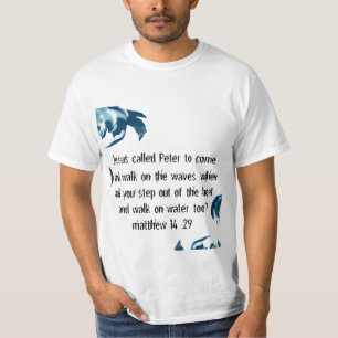 Camiseta El caminar en el agua