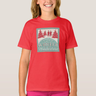 Camiseta El caminar en un país de las maravillas del