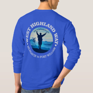 Camiseta El caminar (manera del oeste de la montaña)
