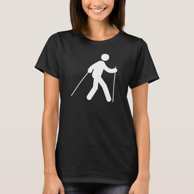 Camiseta El caminar nórdico (Anverso)