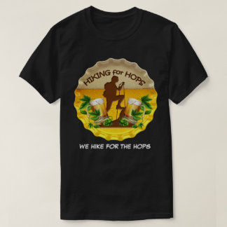 Camiseta El caminar para los saltos logotipo oscuro de la