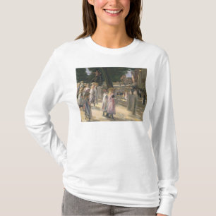 Camiseta El camino a la escuela en el queso Edam