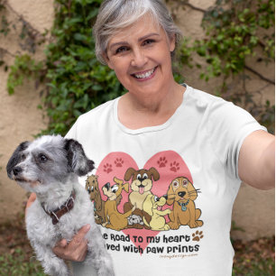 Camiseta El Camino A Mi Perro Del Corazón