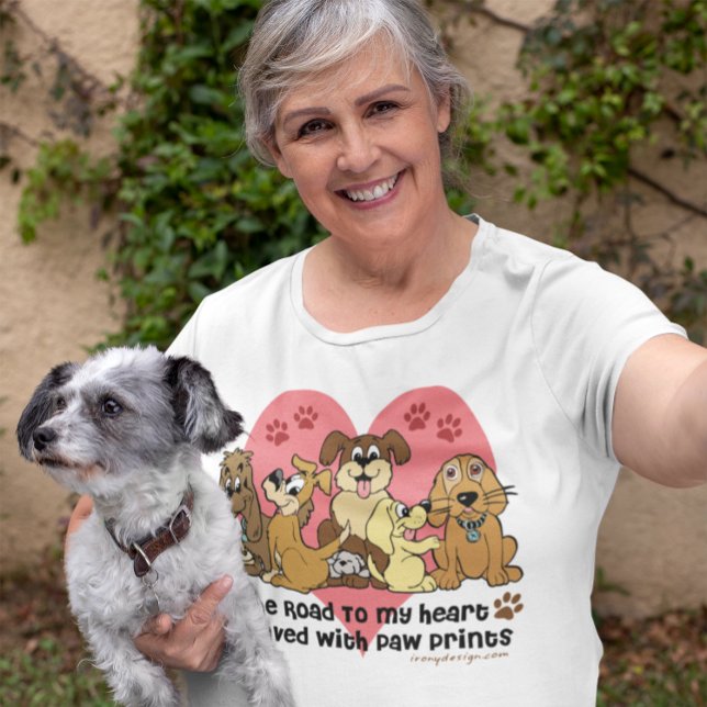 Camiseta El Camino A Mi Perro Del Corazón (Subido por el creador)