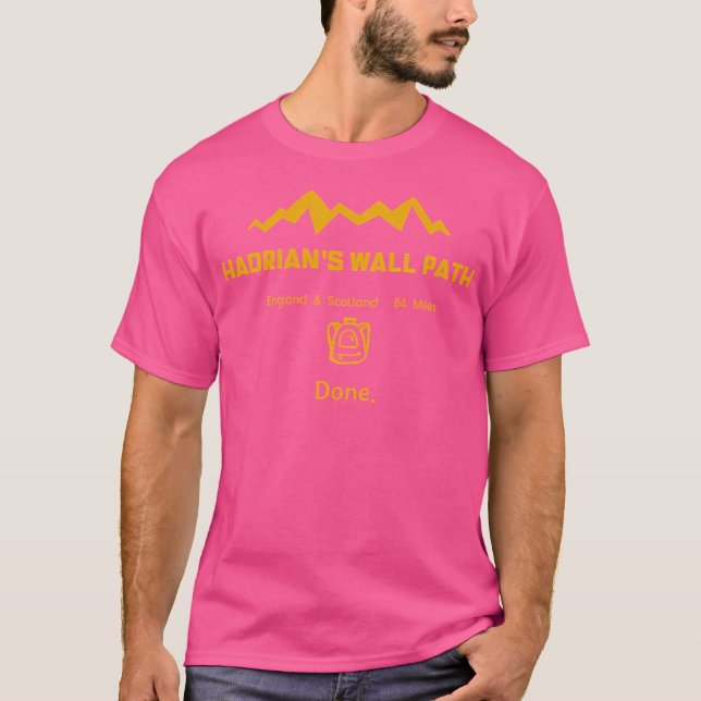 Camiseta El Camino De La Muralla De Hadrian (Anverso)
